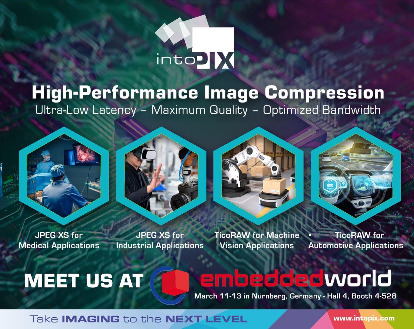 intoPIX 通过莱迪思低功耗 FPGA 上的TicoRAW  和JPEG 扩展其医疗、人类和机器视觉应用产品线